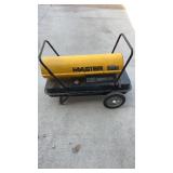 Powers on   NO FUEL. master  165,000 BTU