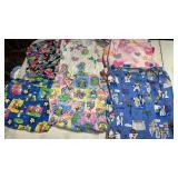 6 woman's size XL long sleeve scrub top jackets