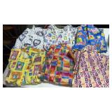 6 woman's size XL long sleeve scrub top jackets