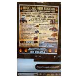 Live auction, Roca, Nebraska, April 26, 2020 6:12