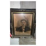 Framed. Vintage picture of a gentleman