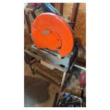 Makita Portable Cut Off Saw Powers On