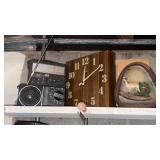 2 handheld, radios clock, and more