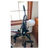 Dual action Ajay stationary exercise bike