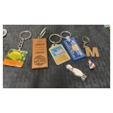 Miscellaneous key chains , bowling  nail clippers