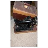 Vintage singer sewing machine