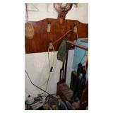 Deer Antler Home Made Rack, Cowboy Boots, Size