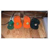 Seed, corn advertising, hats, and jackets