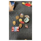 Group of miscellaneous military pins