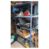 Metal shelving approximately 36, 16 x 71"
