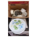 8 Texas wear blue green leaves, Malmac melamine