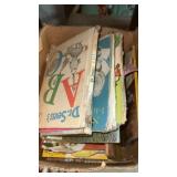 Box of vintage kids books