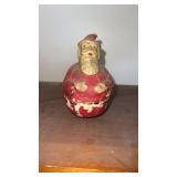 Vintage 6" Paper Mache Santa Claus 6" Tall