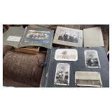Vintage Family Cabinet Photos & Scrapbook