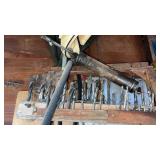 Miscellaneous drillbits and grease gun