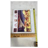 Repop metal sign The Pioneer Zephyr 12"x10"