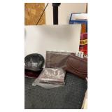 Wallet, passport, book and more