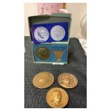 Bronze metals of US PRESIDENTS