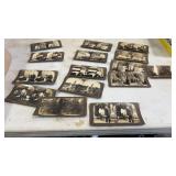 15 Antique Stereoview Cards, 1 is Sambo