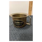 Central Pacific Railroad, brass chamber pot