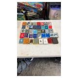 40 miscellaneous playing cards with some sealed