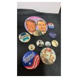 10 miscellaneous political pins