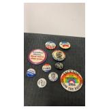 10 miscellaneous political pins