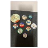 10 miscellaneous political pins