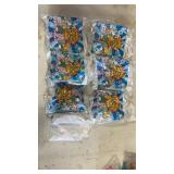 7 NOS Burger King Pokémon kids meal toys slightly