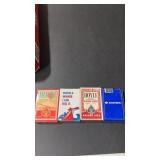 4 decks of playing cards including Hoyle and