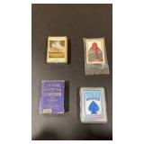 4 Decks of Playing Cards, Hoyle Waterproof,
