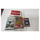 4 decks if playing cards 2 sealed