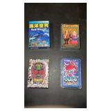 4 Decks of Cards, Sea World, Sugar Skulls,