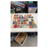 40 Miscellaneous playing cards with some sealed