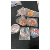7 miscellaneous Lionel train pinbacks