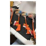 4 New in package, talking animals, bird shaped