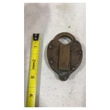 Grand Trunk Railroad Padlock No Key Signal Lock