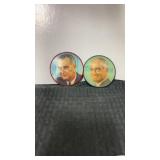 Barry Goldwater 1964 political  flasher button,