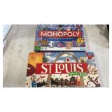 Sealed Littlest  pet shop monopoly and St. Louis