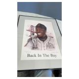 Signed by Author & Bonds , Numbered Framed Barry