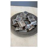 Vintage Topeka Santa Fe Railroad Pewter Bowl &