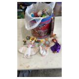 Random opened kids toys from happy meals.  Some