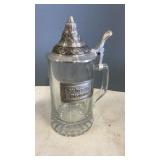 Nebraska Division Pewter & Glass Railroad Stein