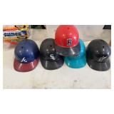 5 Vintage Major League Baseball Souvenir Batting