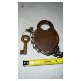 NYRT Railroad Padlock & Key