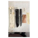 Ka-Bar knife with box