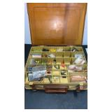 Magnum Double Sided Fishing Tackle Box w/ Tackle,