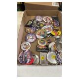 Political Pins Pinbacks Gore Clinton  Bush LBJ &