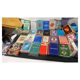 Miscellaneous group of playing cards, new and