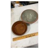 2 Pottery Bowls